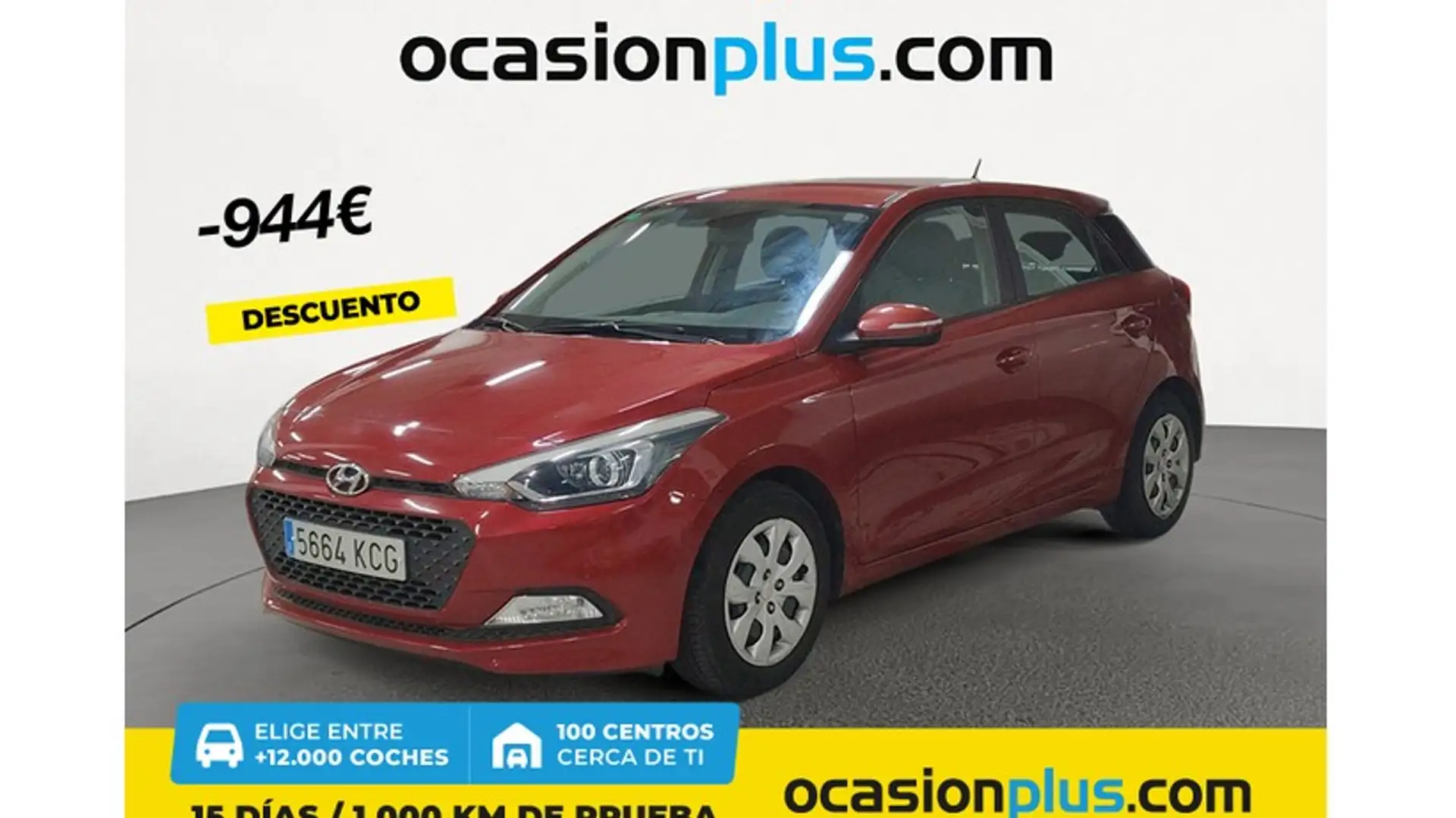 Hyundai i20 1.2 Klass Rojo - 1