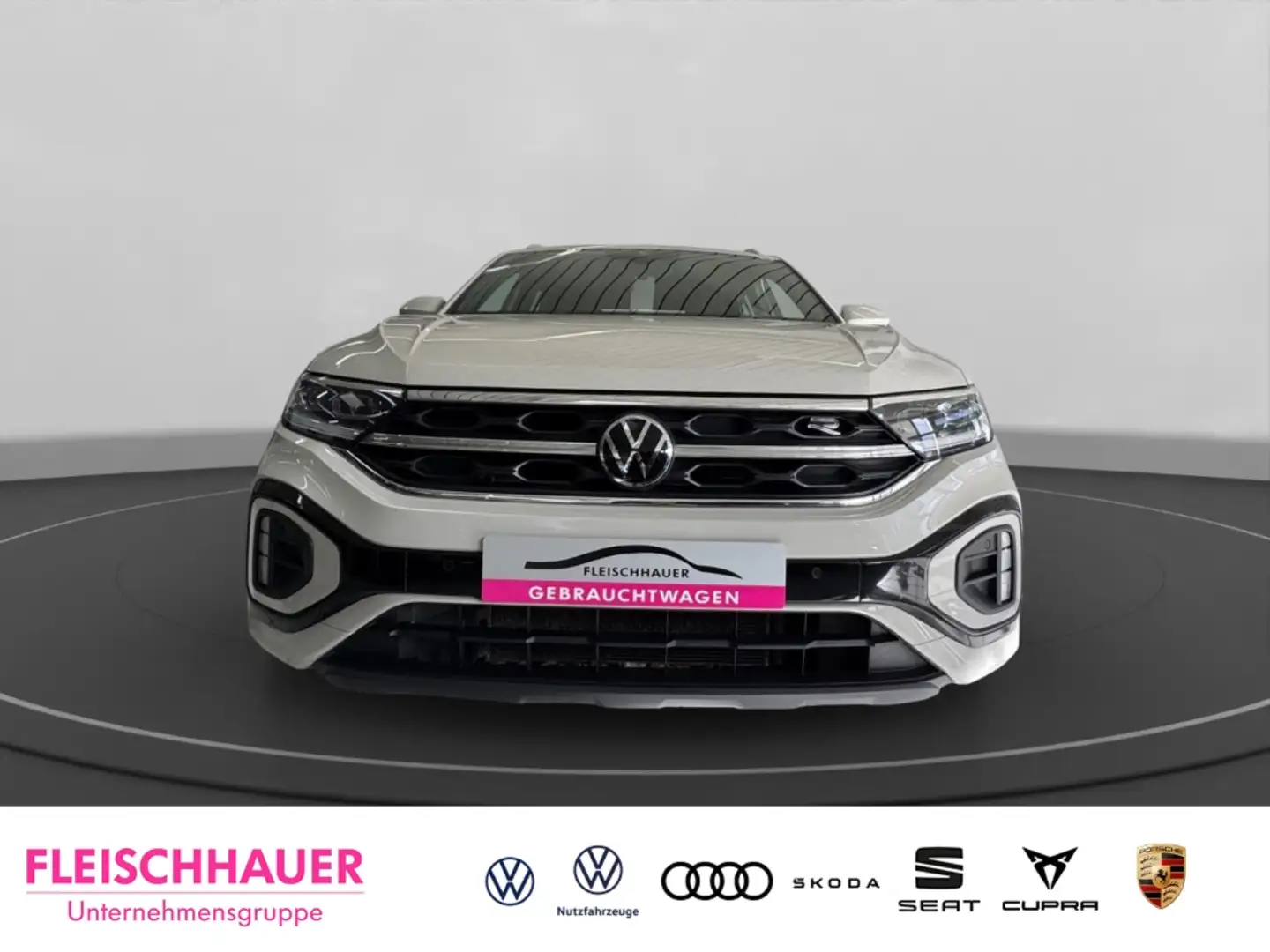 Volkswagen T-Roc R-Line 1.0 l TSI LED+ACC+CARPLAY+SHZ+PDC V&H+DAB+ Grau - 2