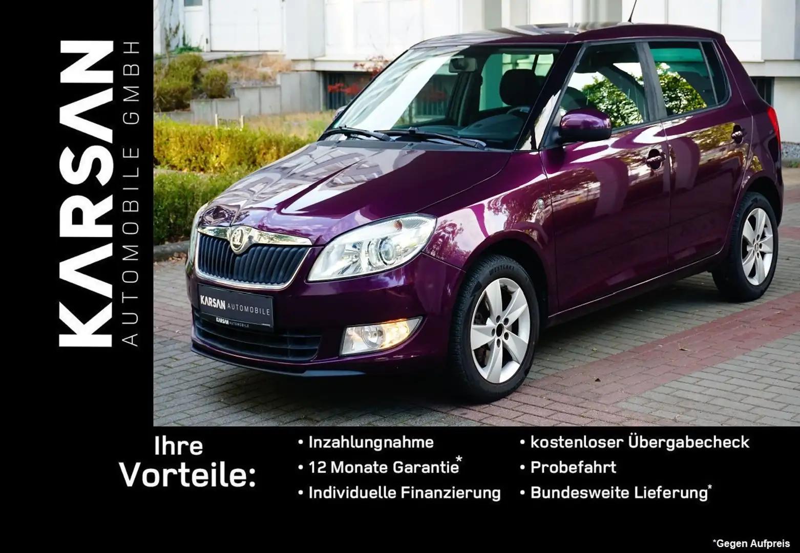 Skoda Fabia Fresh/KLIMA/PDC/SHZ/USB/AUC/ Violett - 1