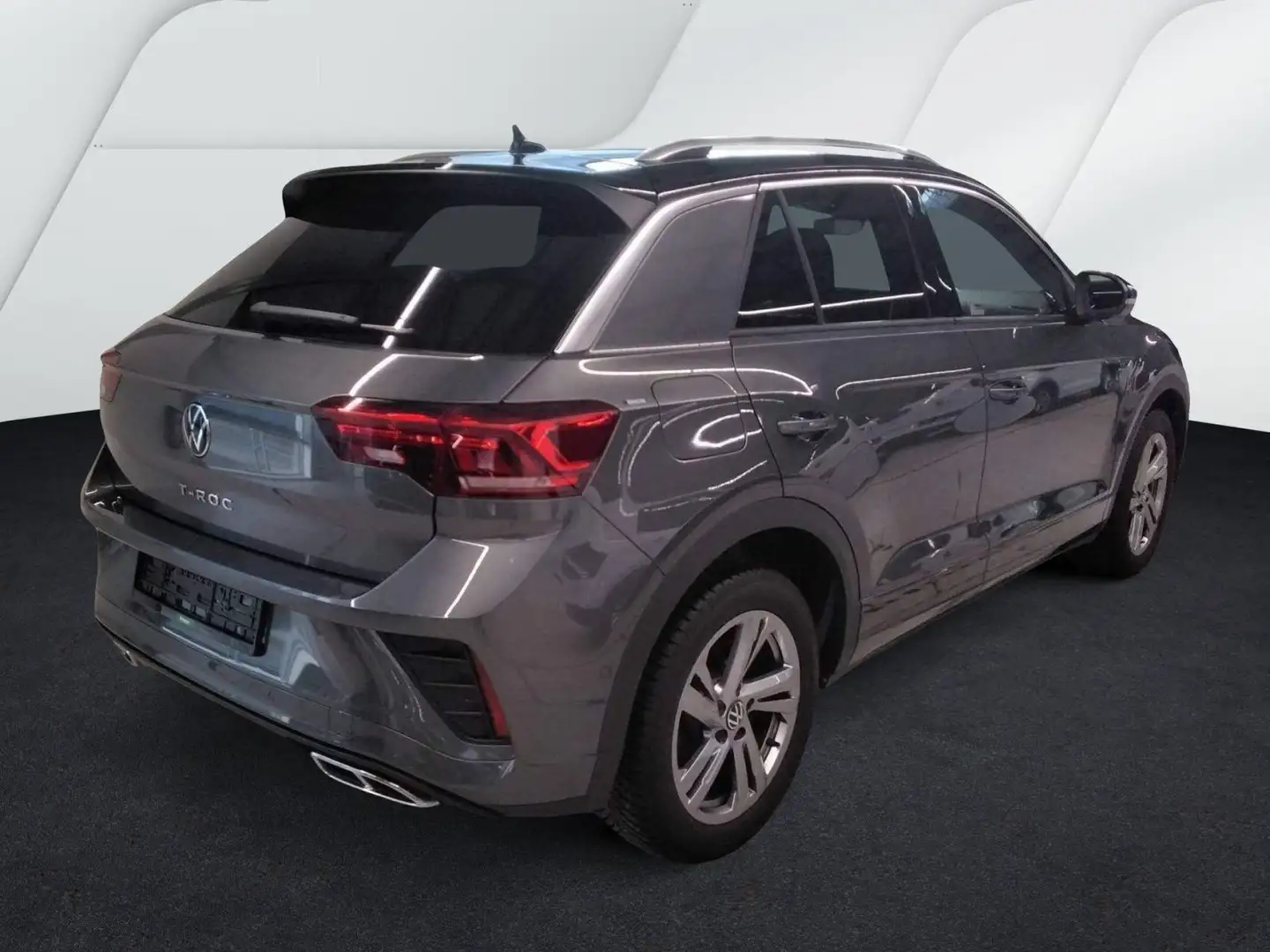 Volkswagen T-Roc T-ROC 1.5 TSI DSGR-Line Navi AHK Sprachbedienung Grau - 2