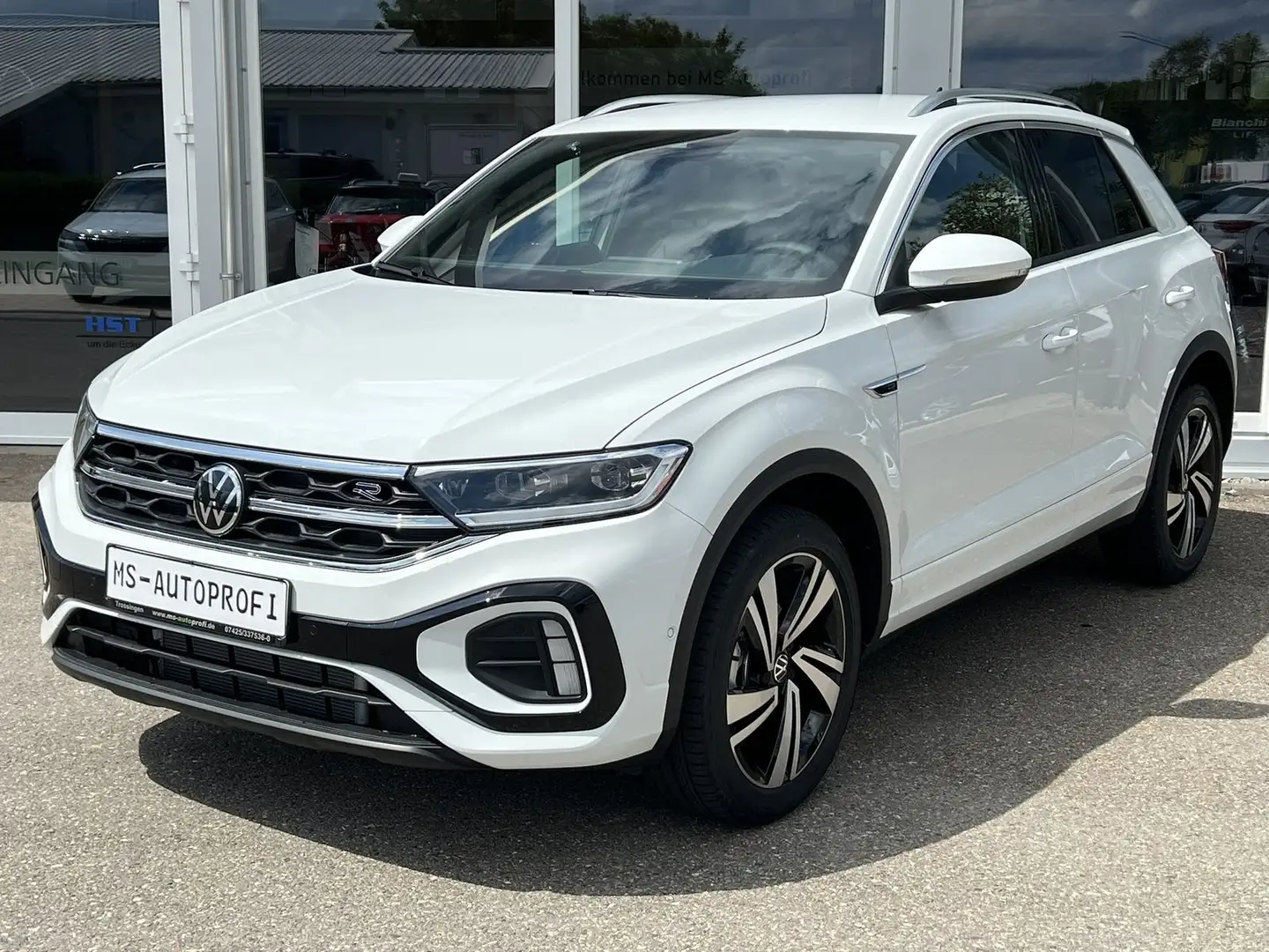 Volkswagen T-Roc R-Line 1.5 TSI DSG LED ACC 18" Kamera Virt Bianco - 1