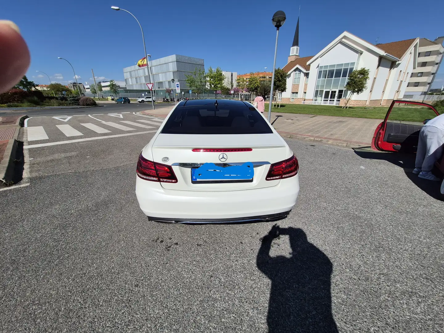 Mercedes-Benz E 350 E Coupé 350 Aut. 4M Blanco - 2