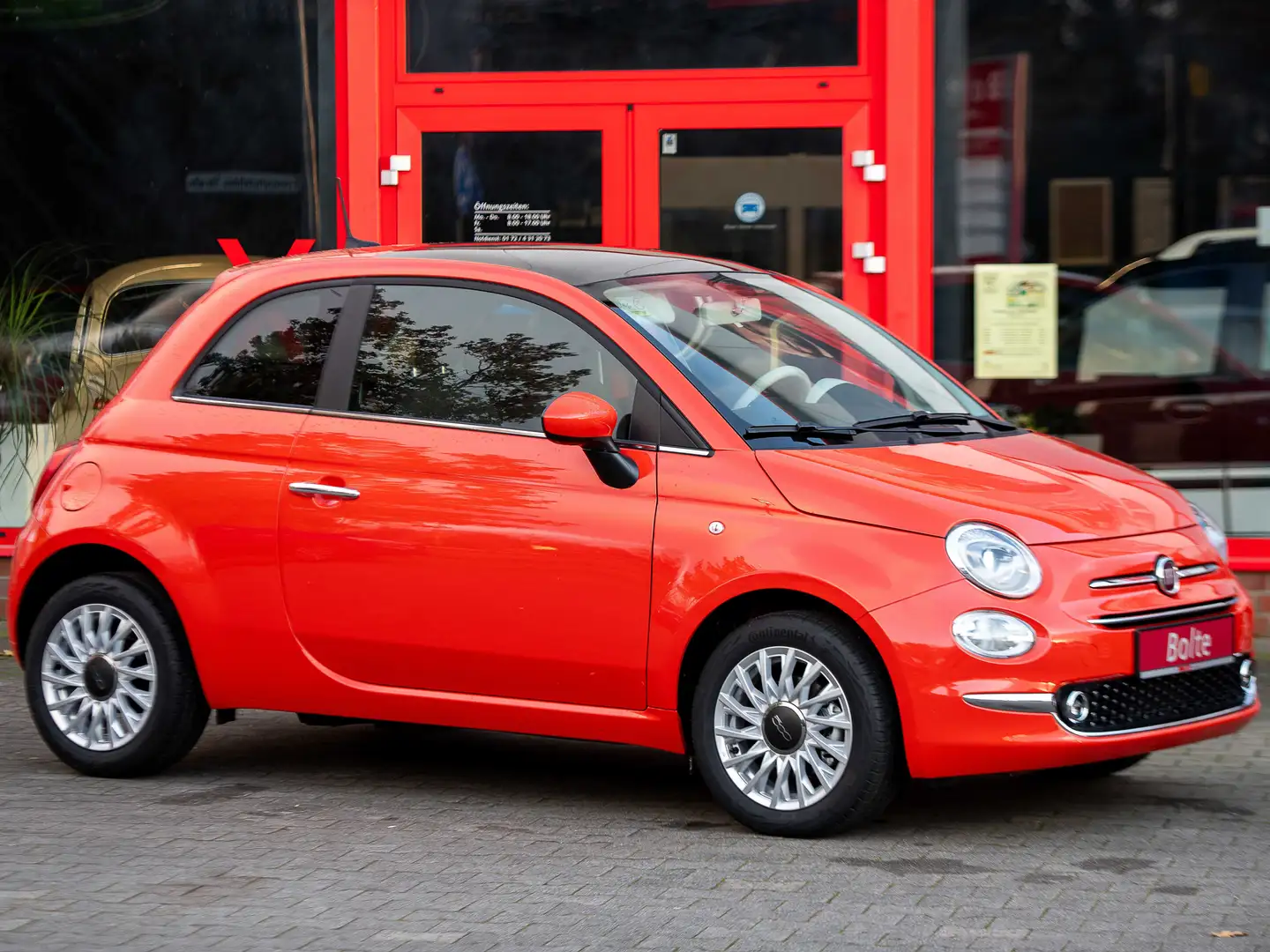 Fiat 500 1.0 GSE N3 Hybrid +AC-AUTO +PANO-DACH +PDC Rouge - 2