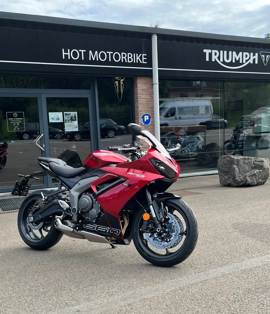 Triumph Daytona 650 (garantie 24 mois) Rood - 1