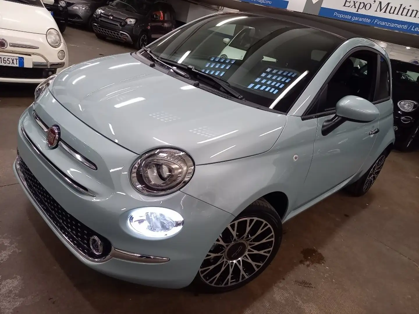 Fiat 500C CABRIO DOLCEVITA, 1.0 HYB, KM ZERO, ULTIMISSIMEEE! Verde - 1