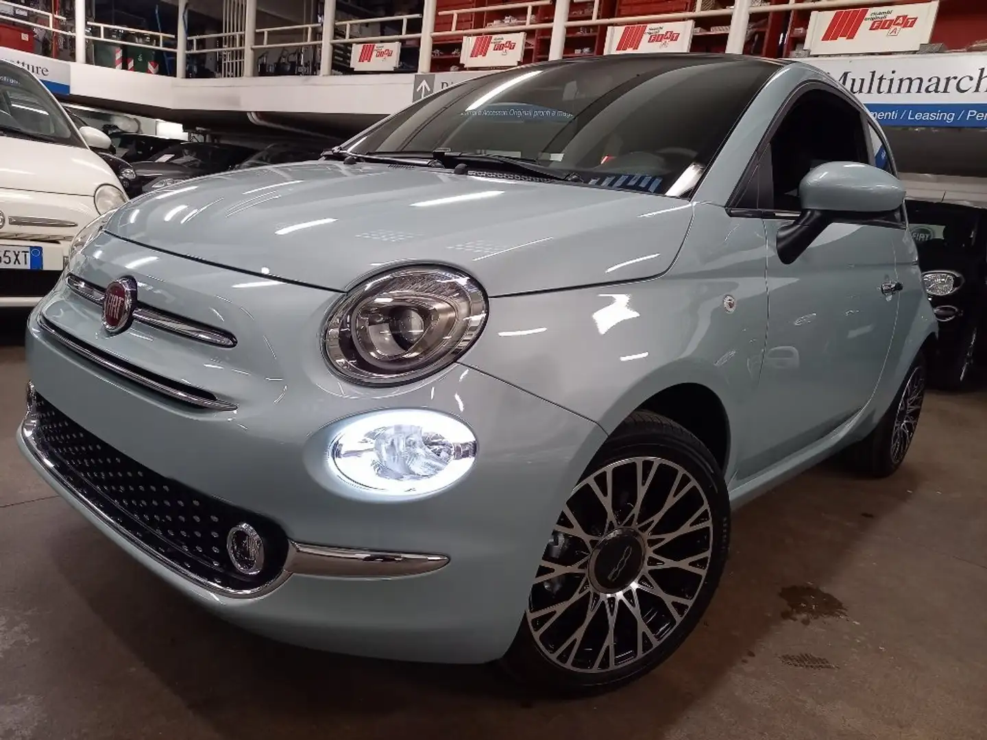 Fiat 500C CABRIO DOLCEVITA, 1.0 HYB, KM ZERO, ULTIMISSIMEEE! Verde - 2