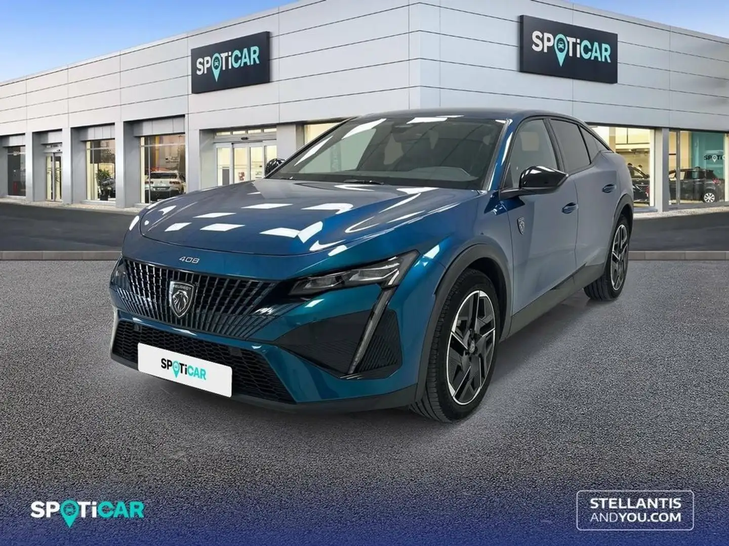 Peugeot 408 PureTech 130 GT EAT8 Bleu - 1