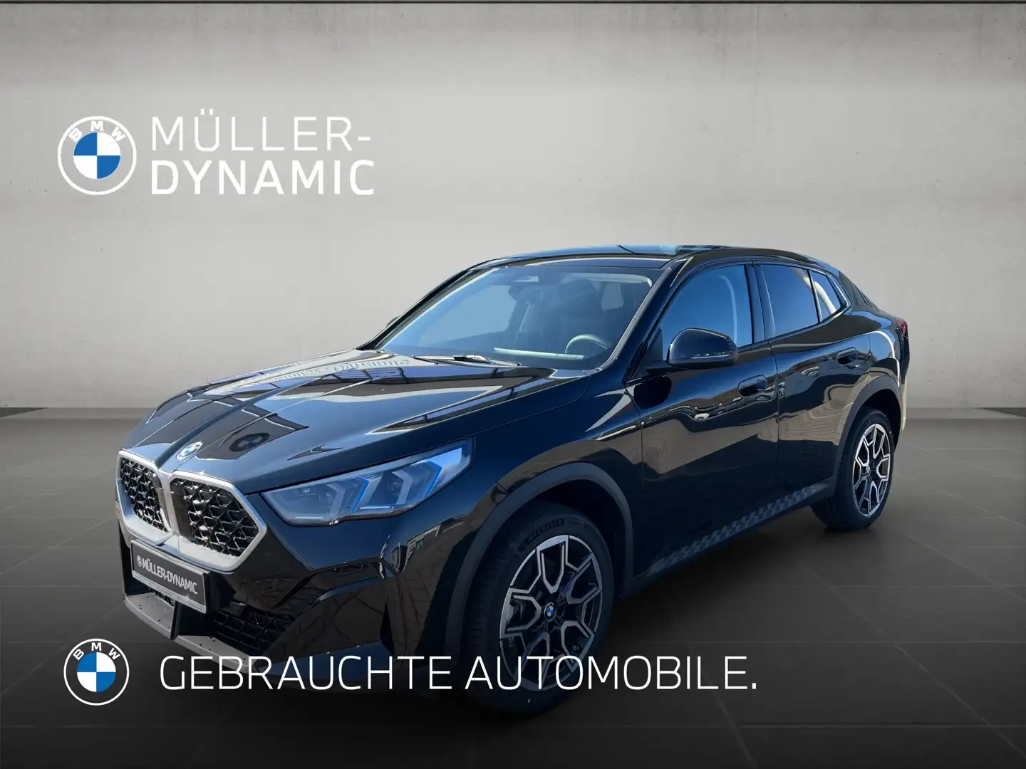 BMW X2 sDrive20i LED AHK KOMFORTZUG RÜCKFAHR SHZ DAB Schwarz - 1