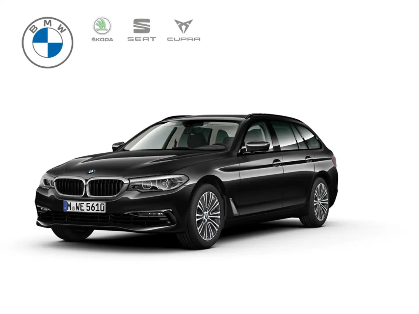 BMW 520 d Touring Sport Line HÄNDLERFAHRZEUG  Park-Assiste Noir - 1