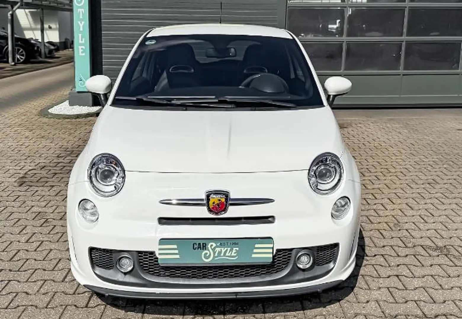 Abarth 595 Turismo 1.4 T-Jet PDC KLIMA INTERSCOPE LEDER Blanco - 2