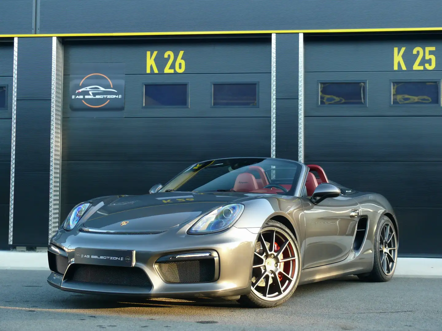 Porsche Boxster Boxster Spyder 3.8i 375 ch Gris - 1
