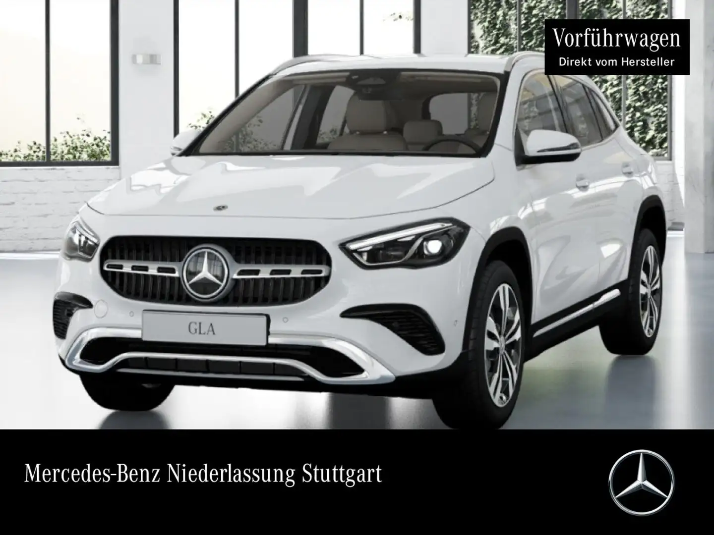 Mercedes-Benz GLA 220 4M PROGRESSIVE+AHK+MULTIBEAM+KAMERA+8G Weiß - 1