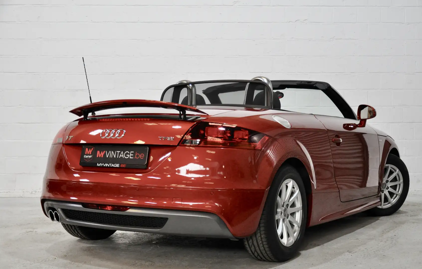 Audi TT Roadster 1.8 TFSI S line 160cv ** ETAT NEUF ** Rouge - 2