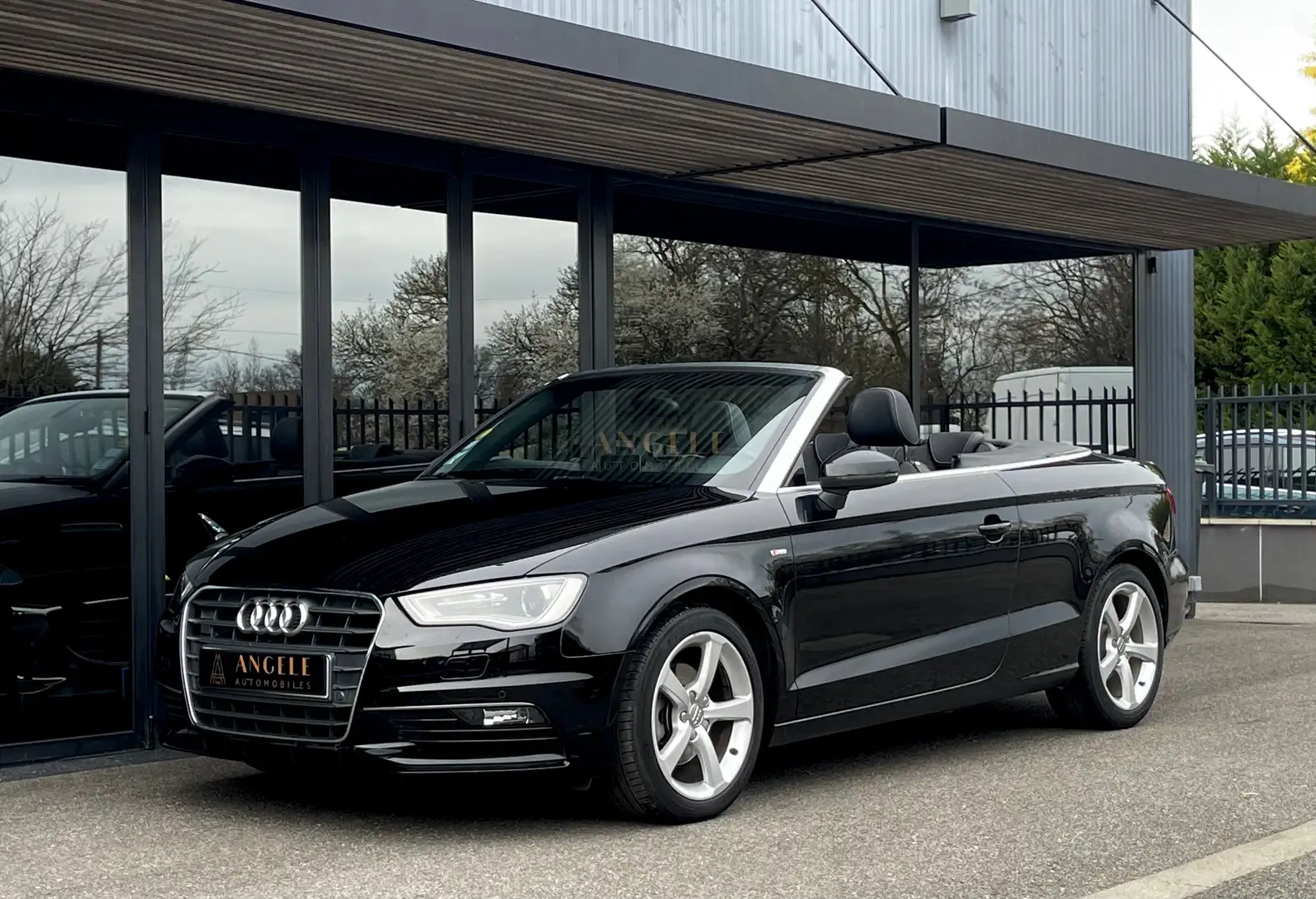 Audi A3 Cabriolet 2.0 TDI 150 S line S tronic 6 Negro - 1