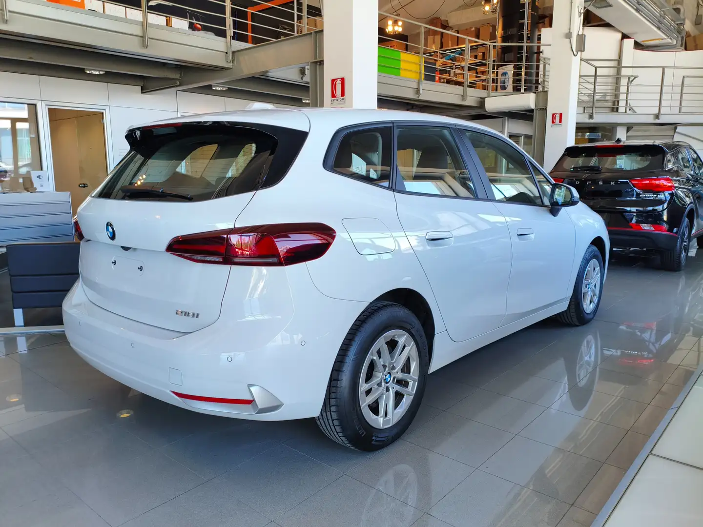 BMW 218 218i Active Tourer automat. - 24 Mesi Garanzia Bianco - 2