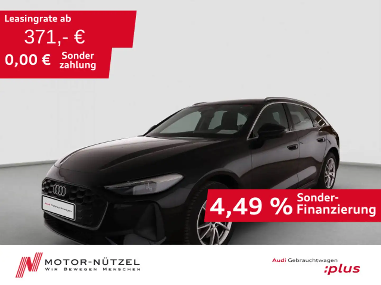 Audi A5 40 TFSI S-TR NAVI+RFK+ACC+SHZ+18"LM+VC Schwarz - 1