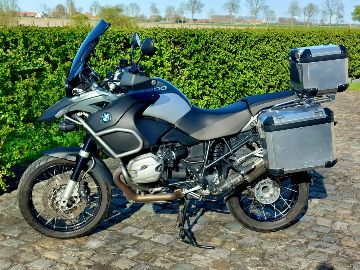 BMW R 1200 GS Adventure - Slechts 46.000 KM Šedá - 1