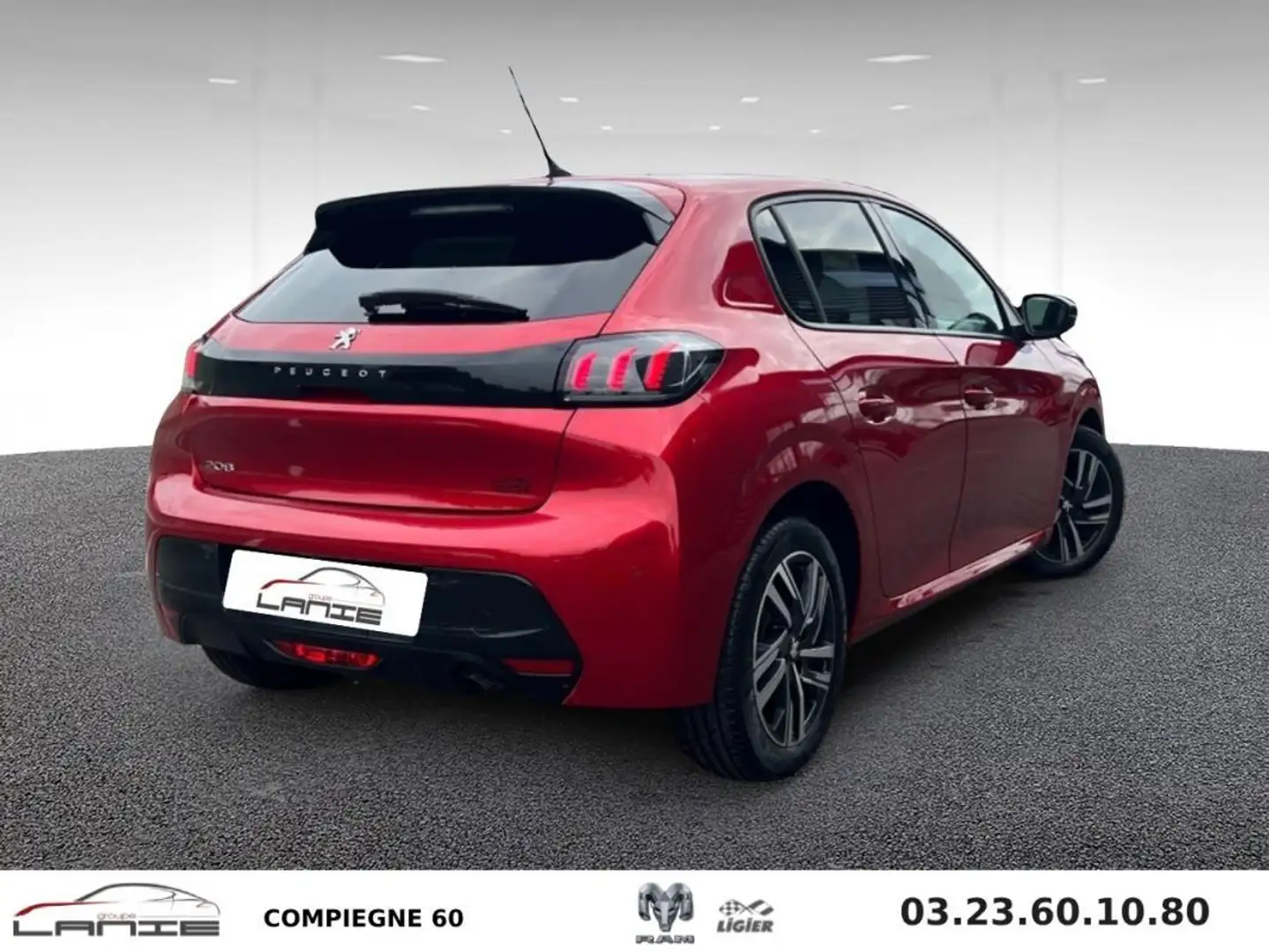 Peugeot 208 PureTech 100 S&S BVM6 Allure Rood - 2