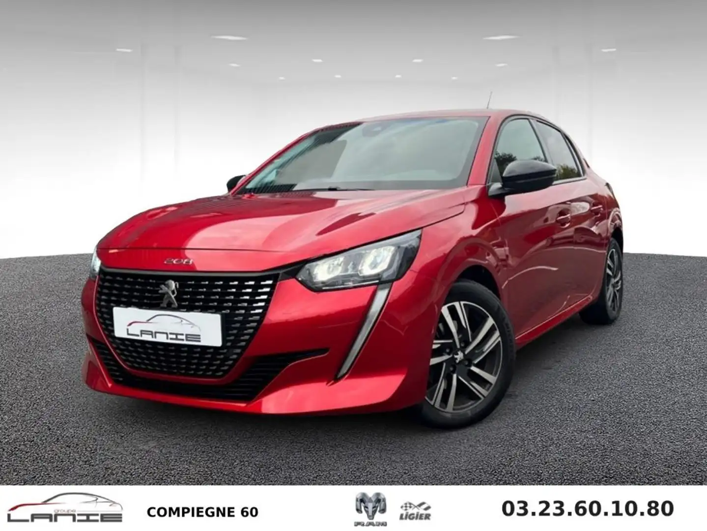Peugeot 208 PureTech 100 S&S BVM6 Allure Rood - 1