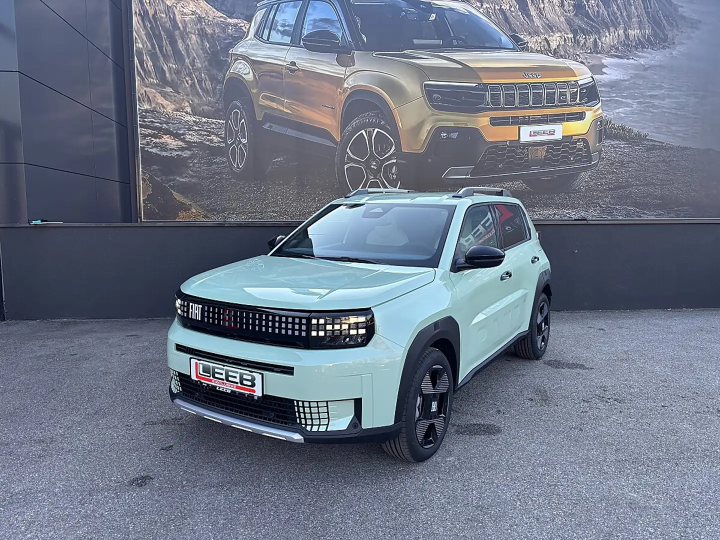 Fiat Grande Panda Hybrid mHEV 110 6-Gang eDCT La Prima inkl. Wint... Grün - 1