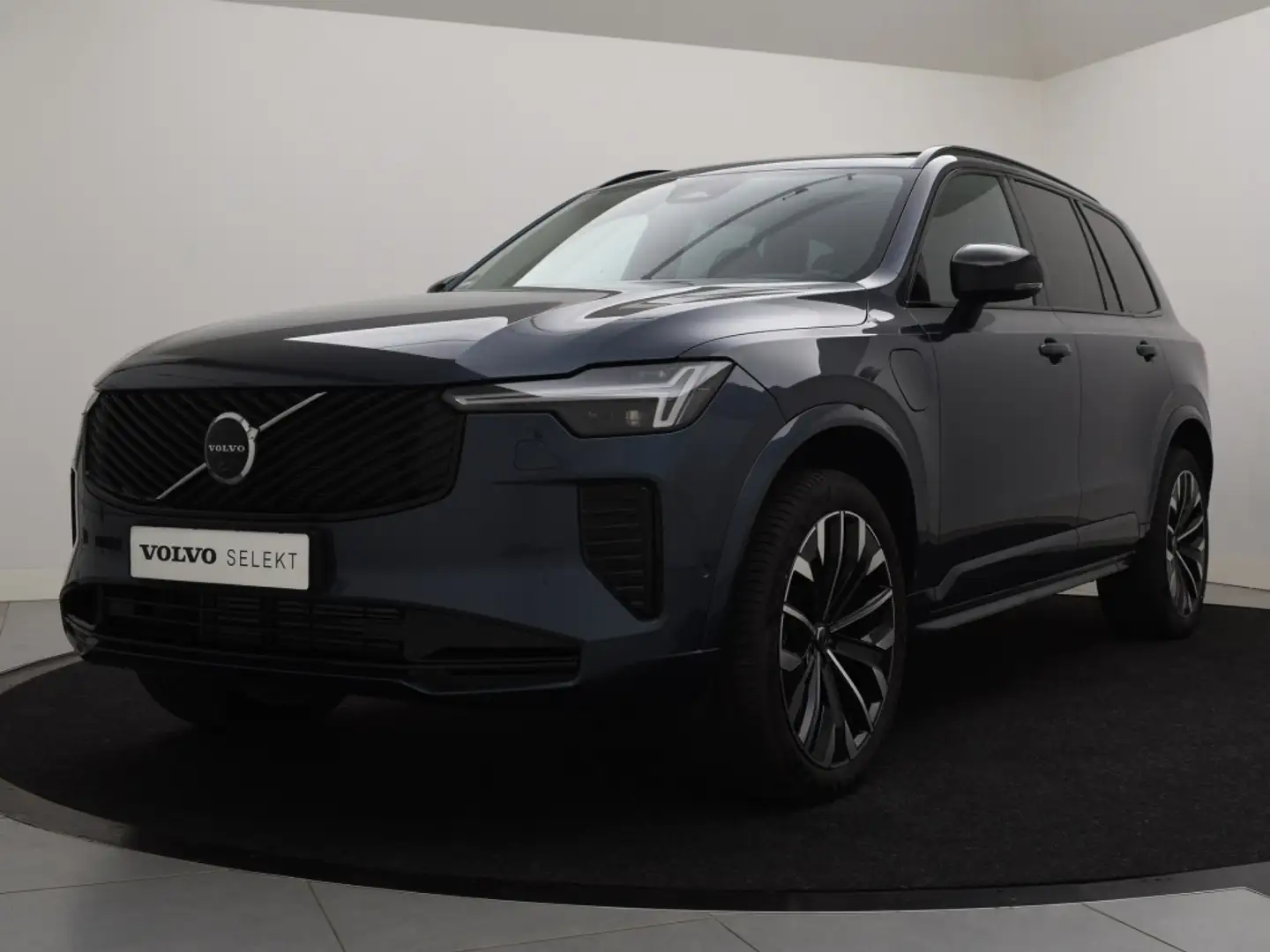 Volvo XC90 T8 PLUG-IN HYBRID DARK *NIEUW MODEL* 360GR CAM HUD Blauw - 2