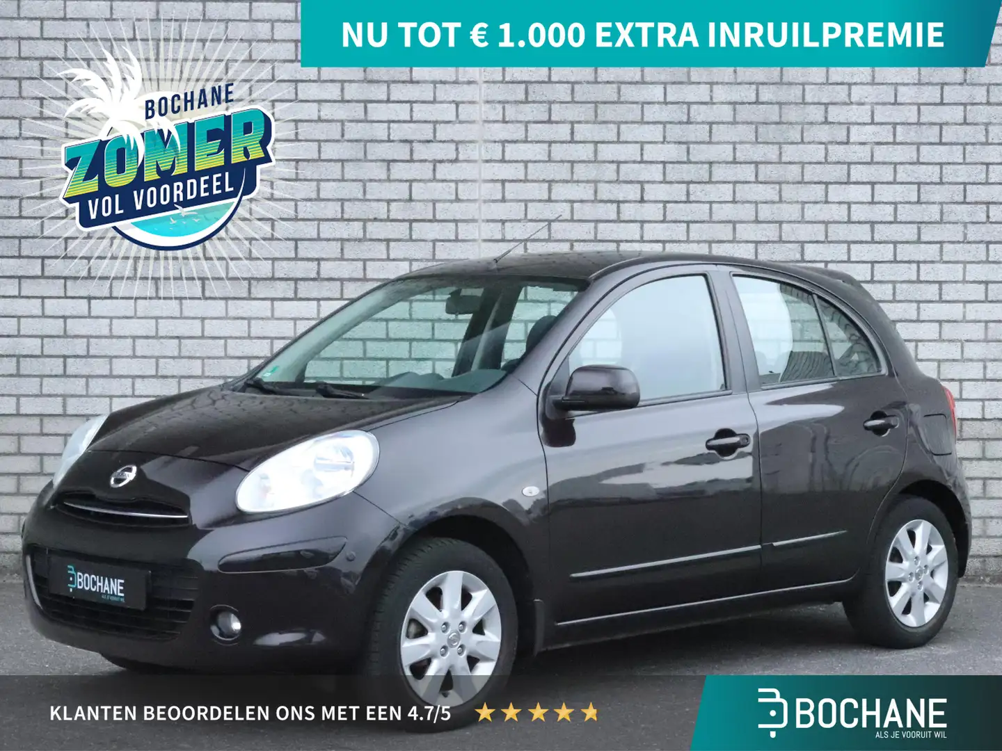Nissan Micra 1.2 Connect Edition | Parkeersensoren | Navigatie Mauve - 1