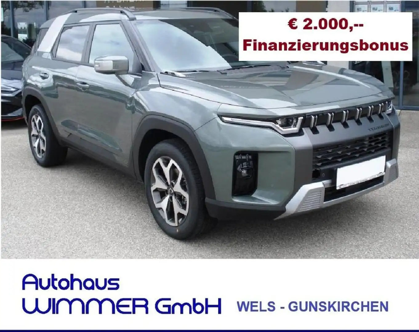KGM Torres 1,5i GDI Style Automatik Grün - 1