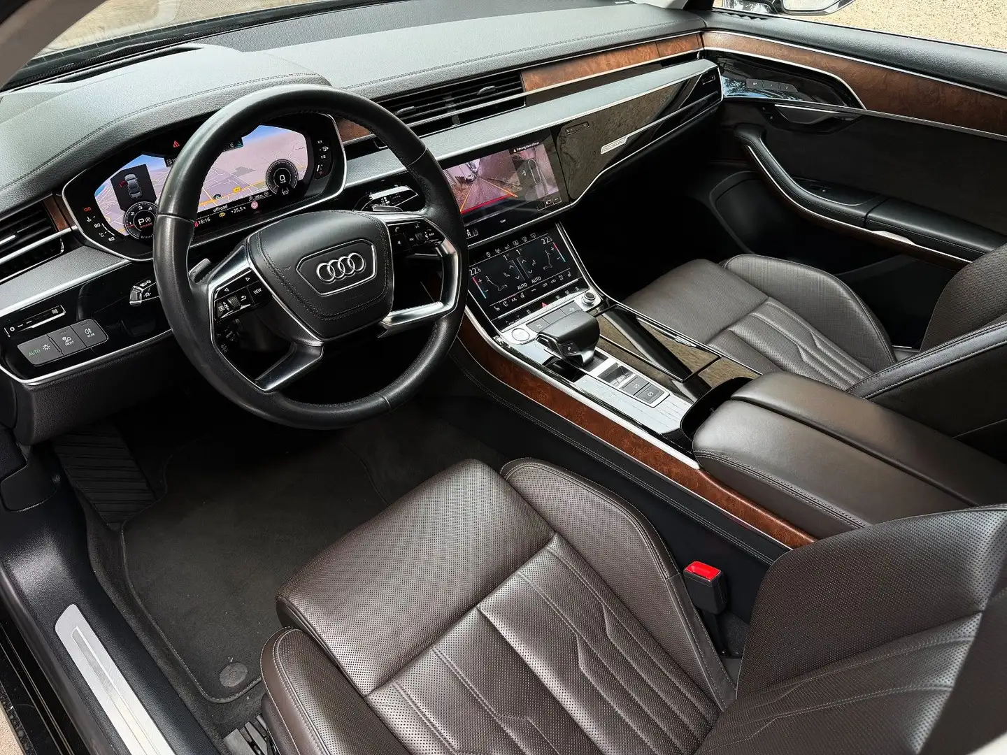 Audi A8 50 TDI L Lang Version, Kühlbox, 4x E-Sitze Noir - 2