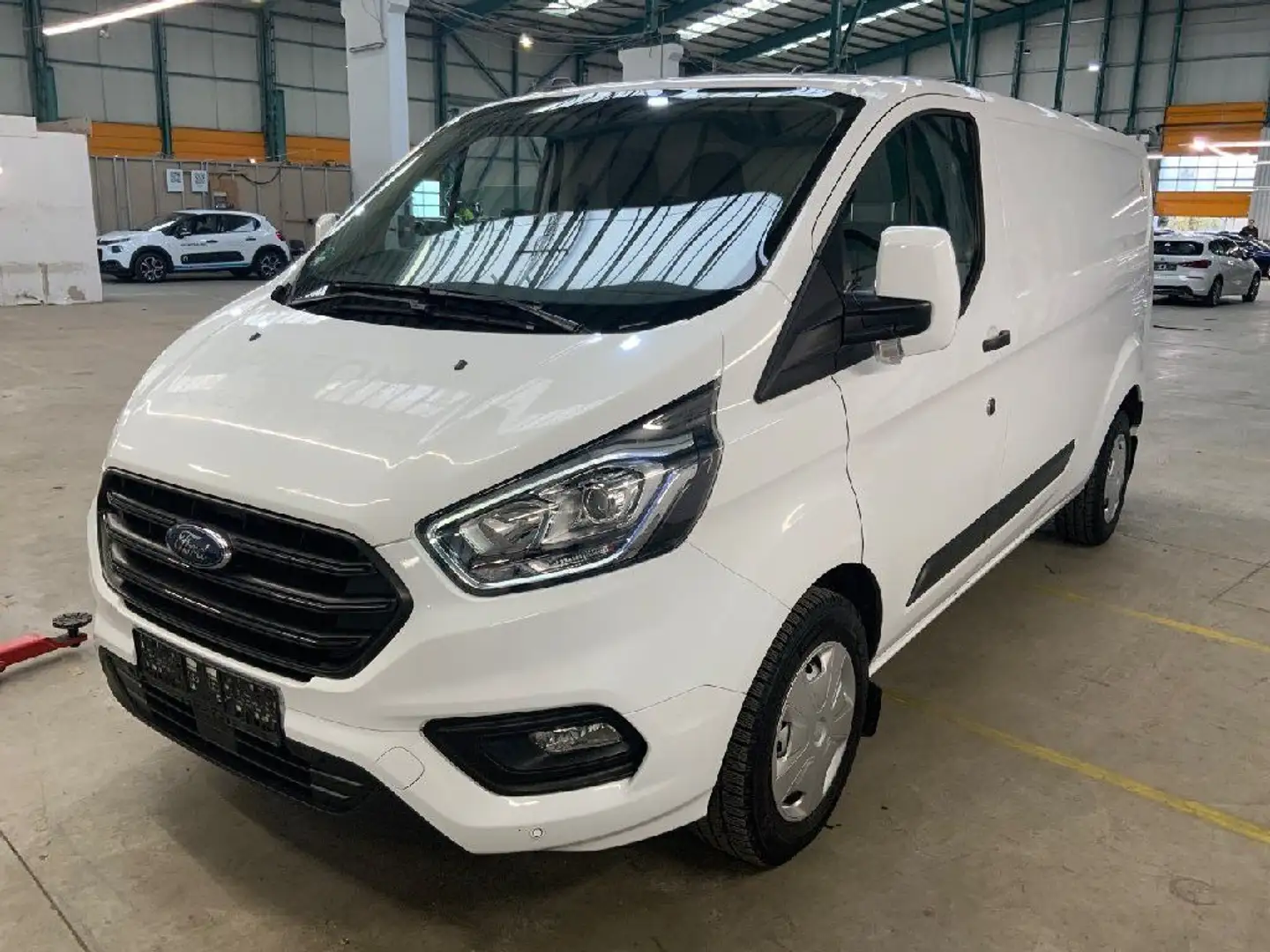 Ford Transit Custom Kasten 340 L2 H1 PDC/NAVI/AHK Blanc - 1