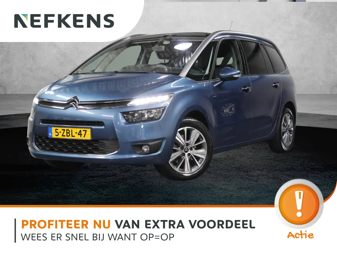 Citroen Grand C4 Picasso 1.6 e-THP 165PK Intensive | Trekhaak | Camera | 7 Azul - 1