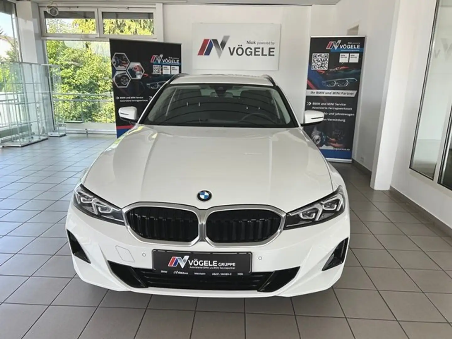 BMW 318 318i Aut. Touring Navi DAB Tuner Driving Assistant Blanc - 1