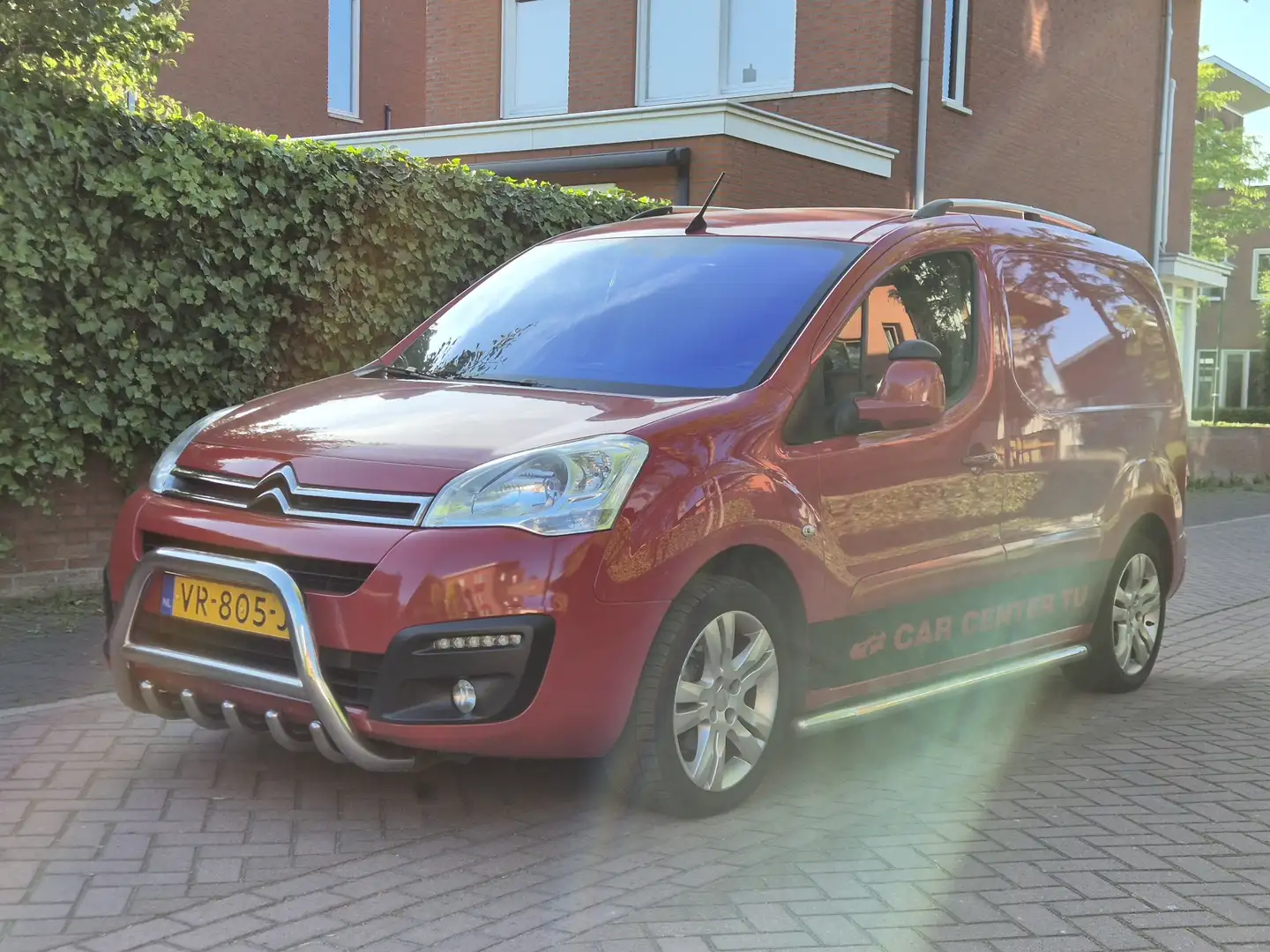 Citroen Berlingo 1.6 BlueHDI 100 Bus euro6 2015 apk nap goed onderh Rood - 2