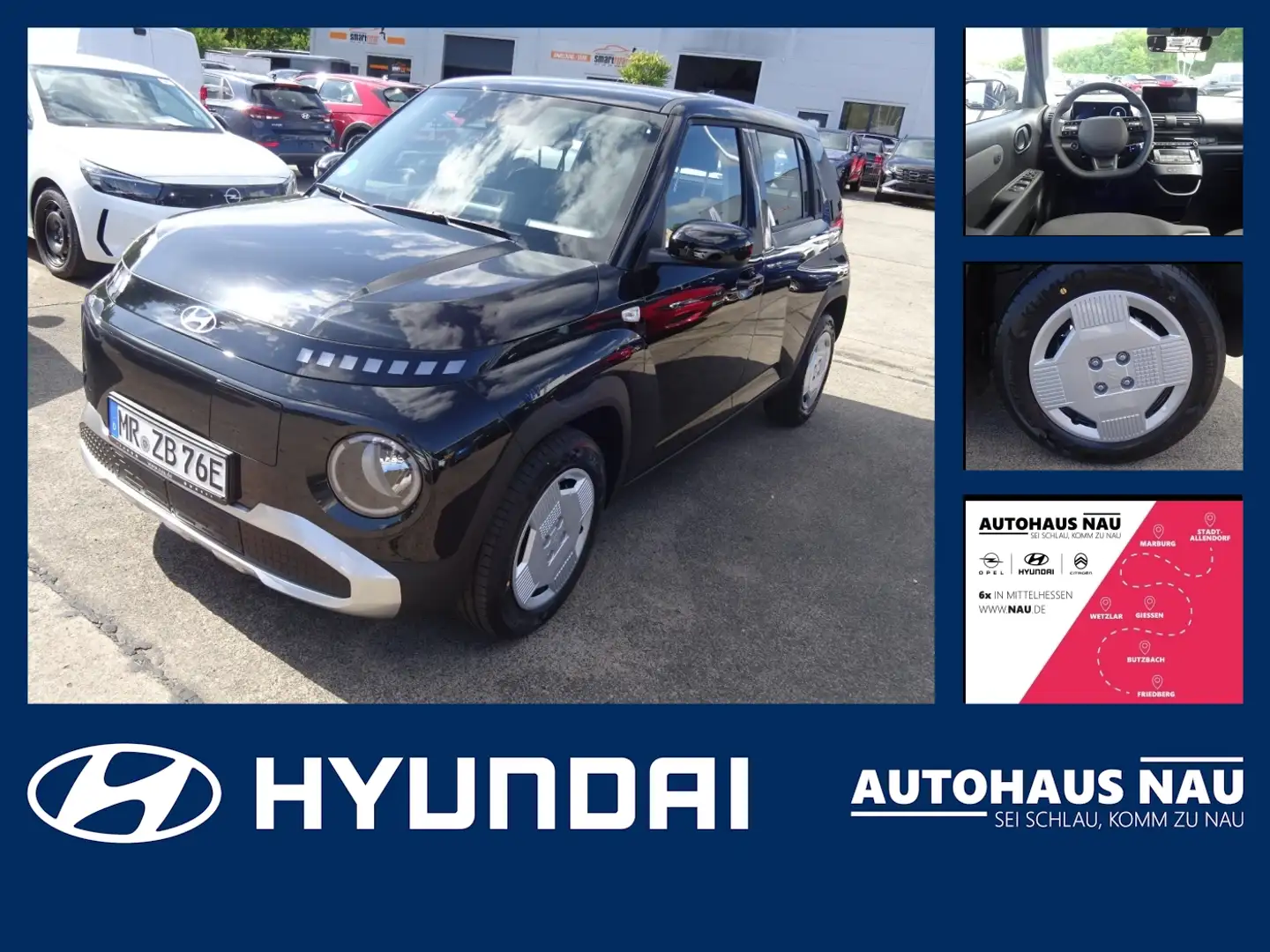 Hyundai Inster FWD Elektro 71 kW Select Schwarz - 1