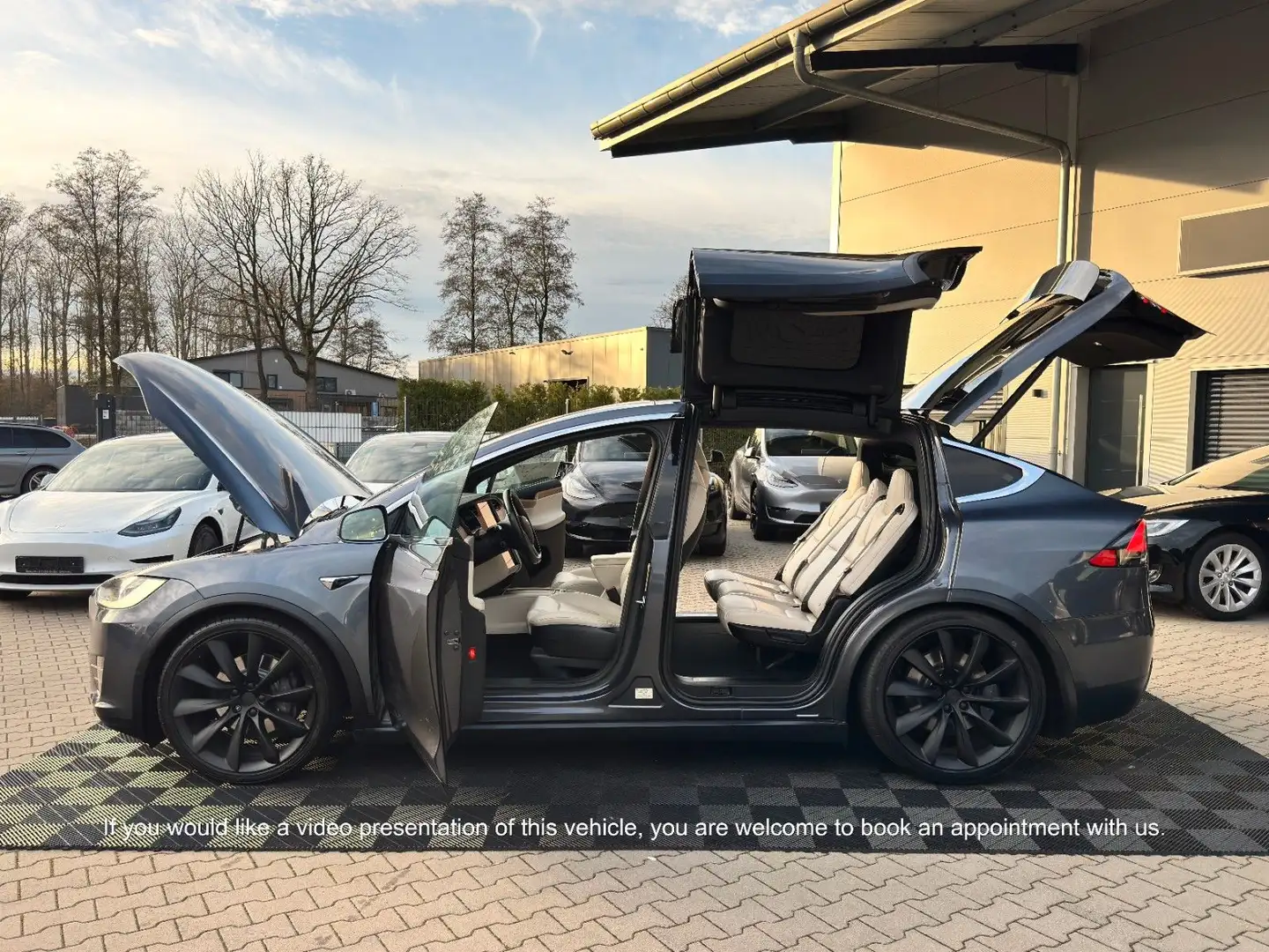 Tesla Model X MODEL X LONG RAVEN PLUS + | 103kWh | 22INCH | Grau - 2