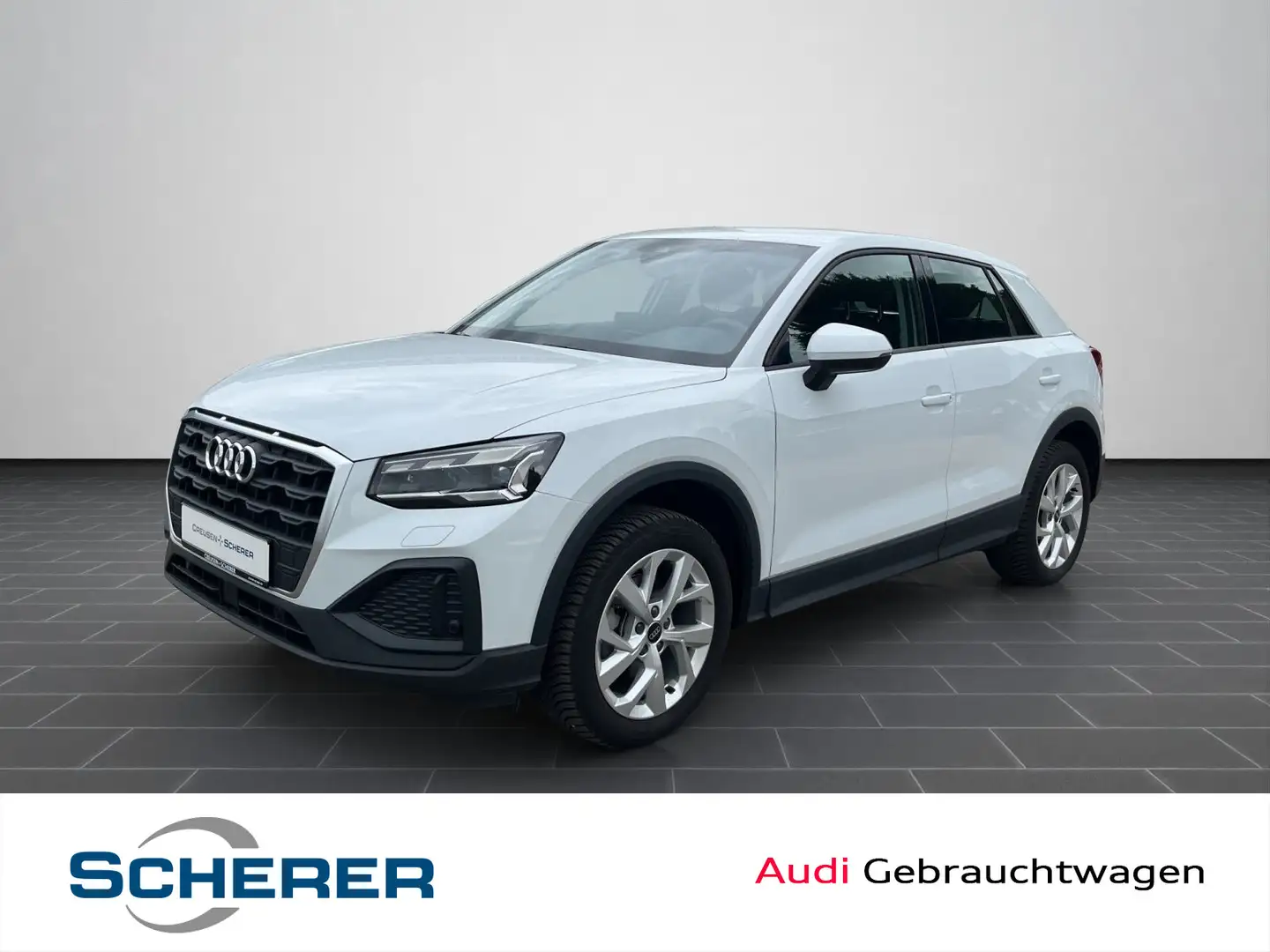 Audi Q2 30 TFSI NAVI SHZ RFK MATRIX-LED GRA Blanc - 1