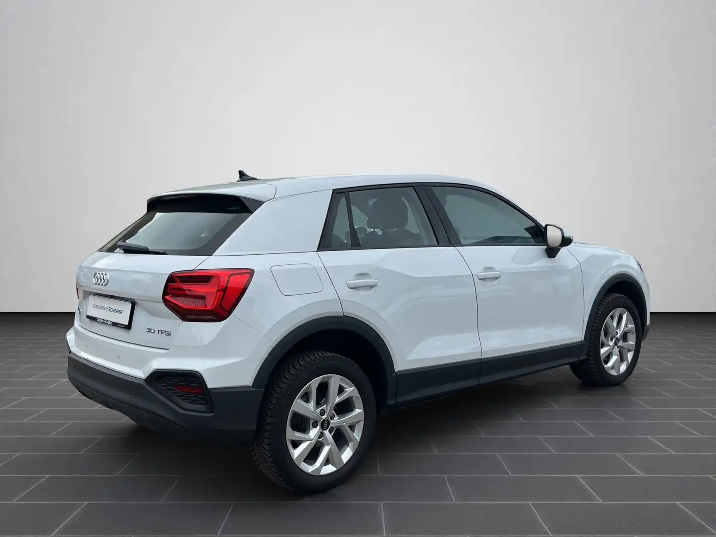Audi Q2 30 TFSI NAVI SHZ RFK MATRIX-LED GRA Blanc - 2