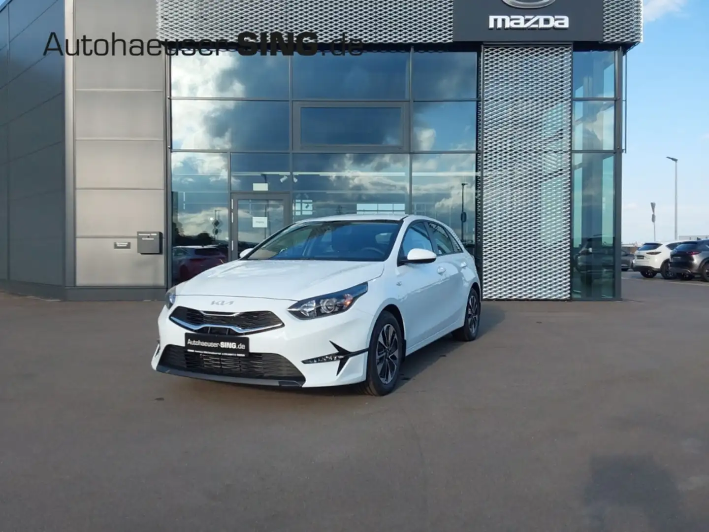 Kia Ceed / cee'd Navi Tempomat Kamera Klima AppleCar Sitzhz. Bianco - 1
