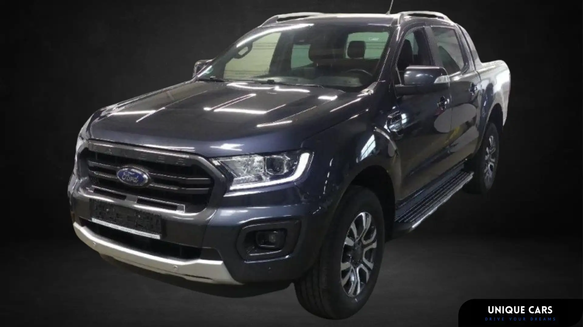 Ford Ranger Ranger 2.0 tdci double cab Wildtrak 213cv auto Bleu - 1