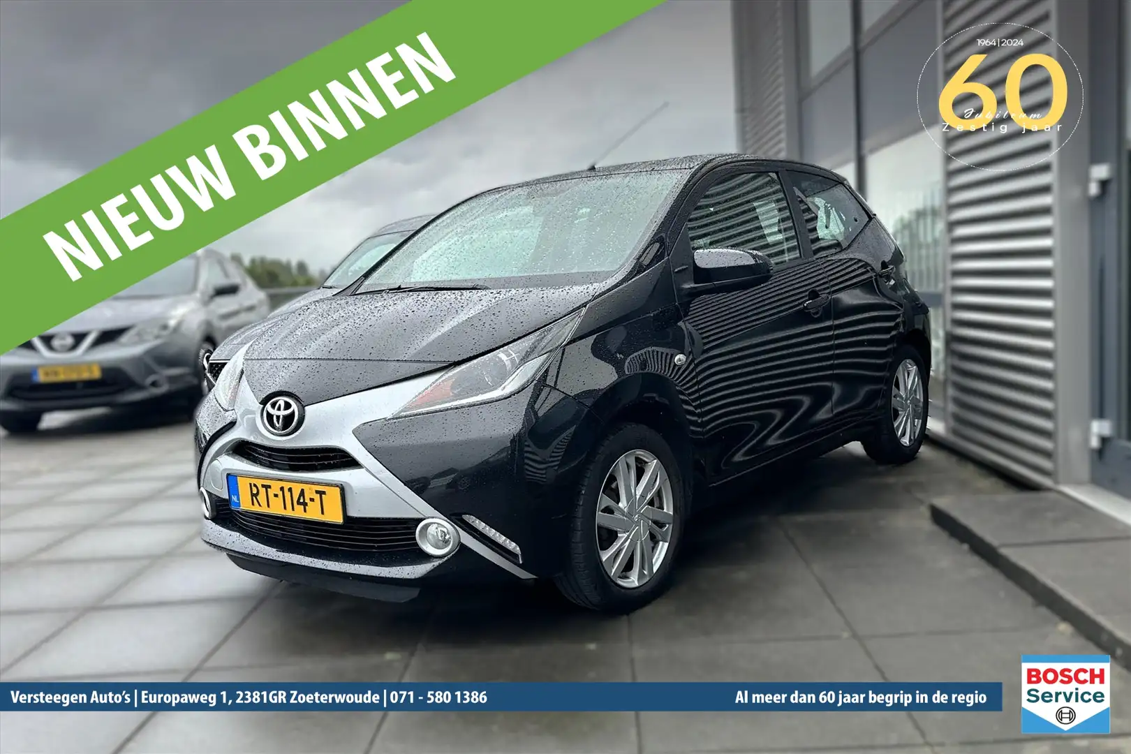 Toyota Aygo 1.0 VVT-i 69pk 5D x-clusiv Zwart - 1
