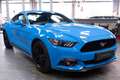Ford Mustang 2.3 EB COUPE*2.HD*SITZKLIMA*PERFORMANCE* Blue - thumbnail 4