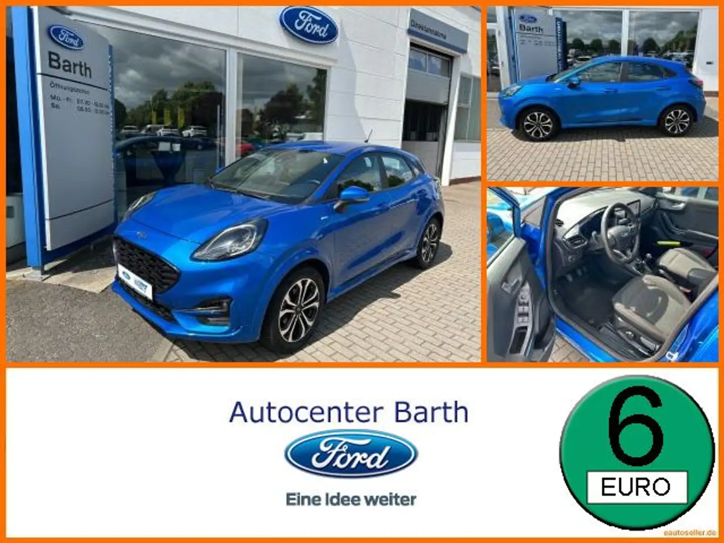 Ford Puma 1.0 EcoBoost ST-Line LED Winter-Paket Bleu - 1