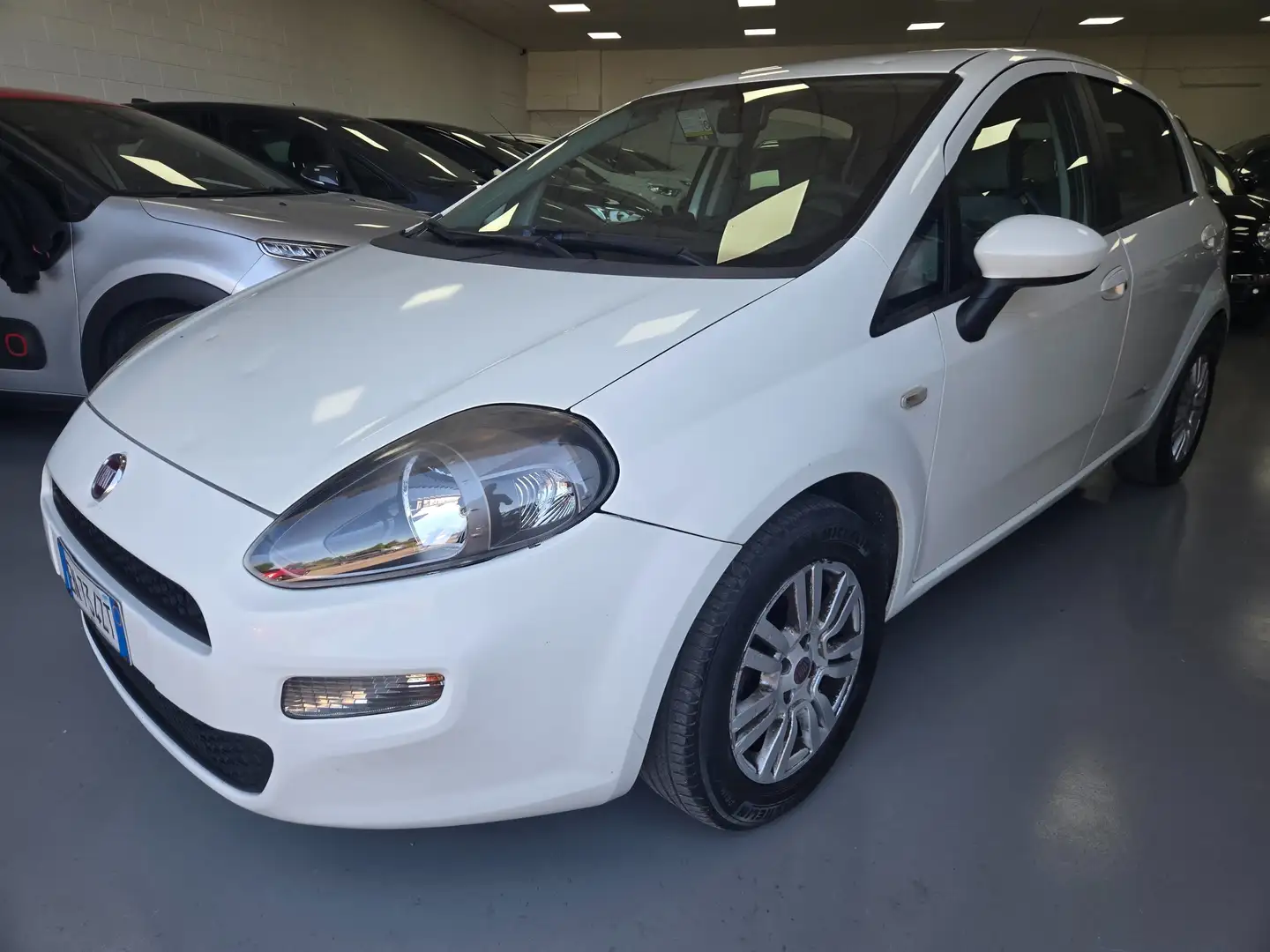 Fiat Punto Punto 5p 1.3 mjt II 16v Pop 75cv Bianco - 1