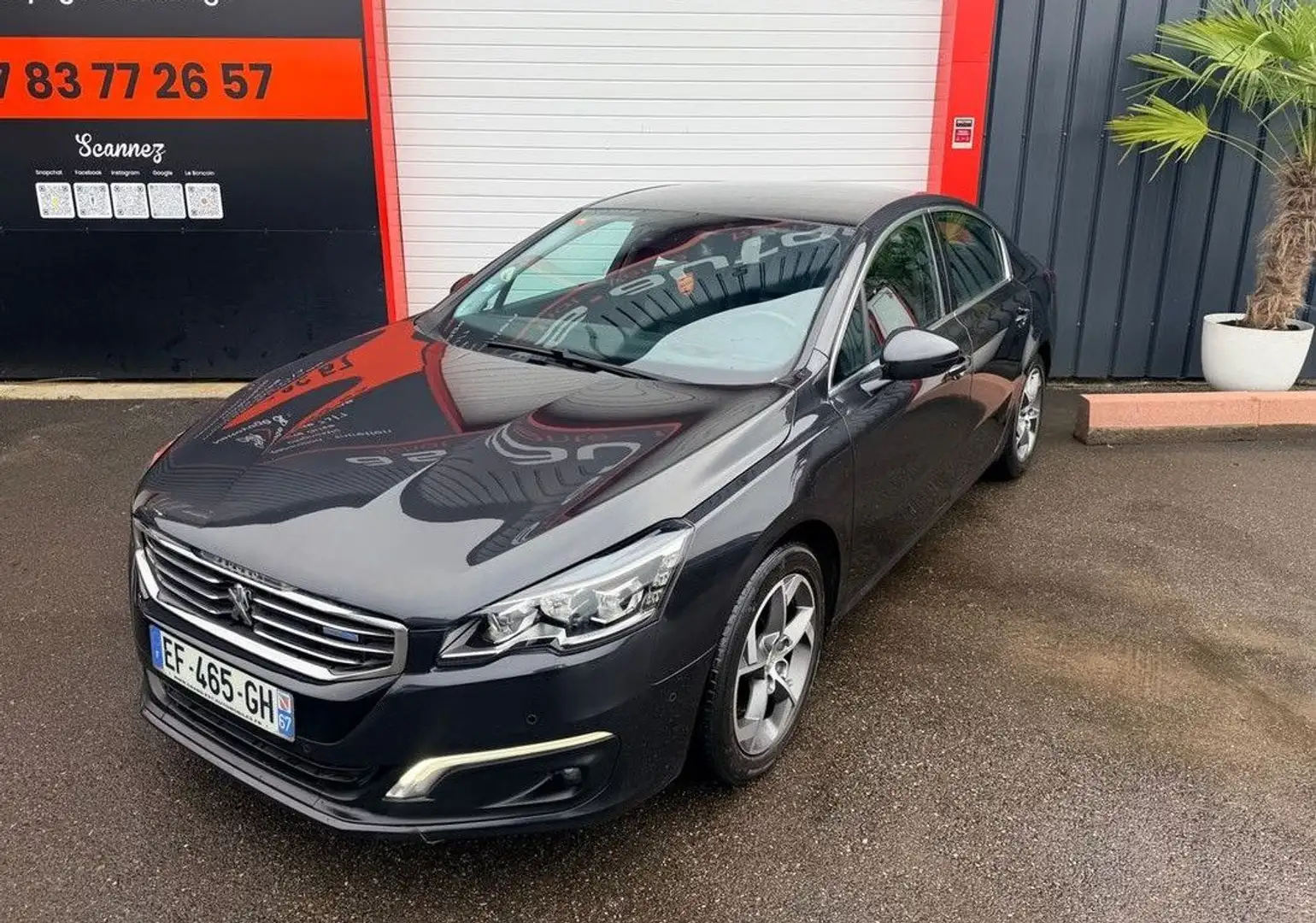 Peugeot 508 2.0 BLU HDI 180 CV GT BOITE AUTO AFFICHAGE TÊTE HAUTE- GPS- PHARE LED CUIR Blau - 2