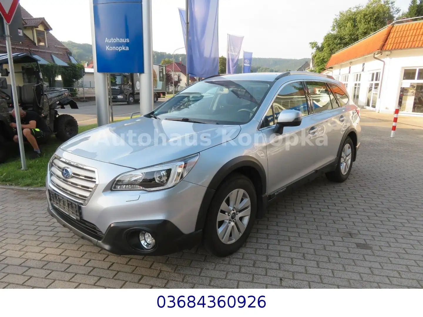 Subaru OUTBACK 2.0D Trend+AHK+WR Срібний - 1