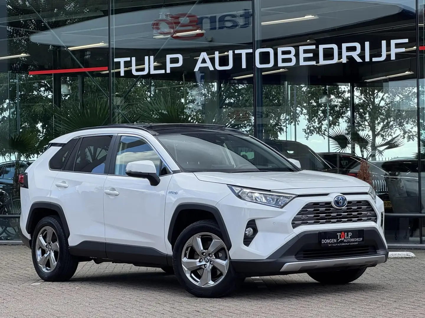 Toyota RAV 4 2.5 Hybrid Dynamic+E-CVT Aut 2020 Pano Navi Weiß - 2