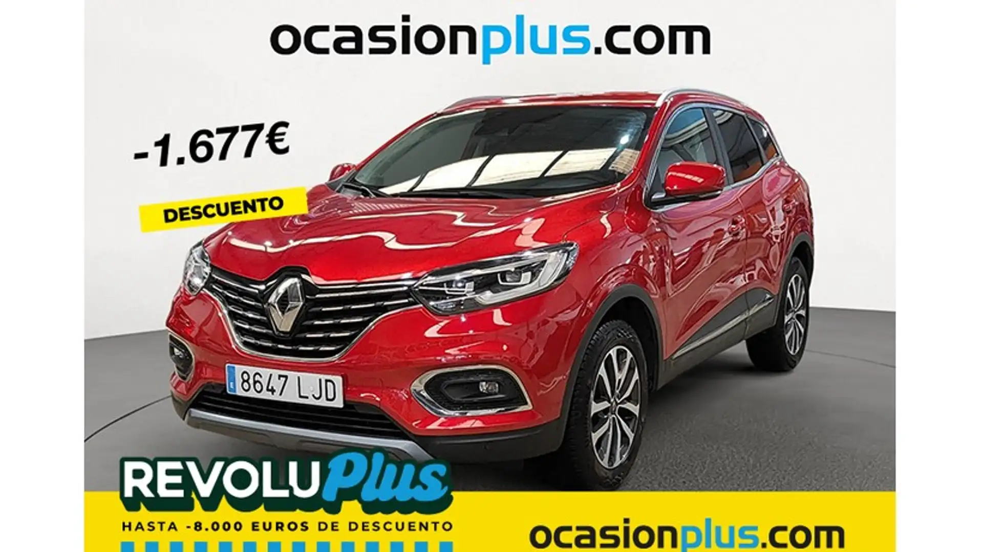 Renault Kadjar 1.5dCi Blue Zen 85kW Rood - 1