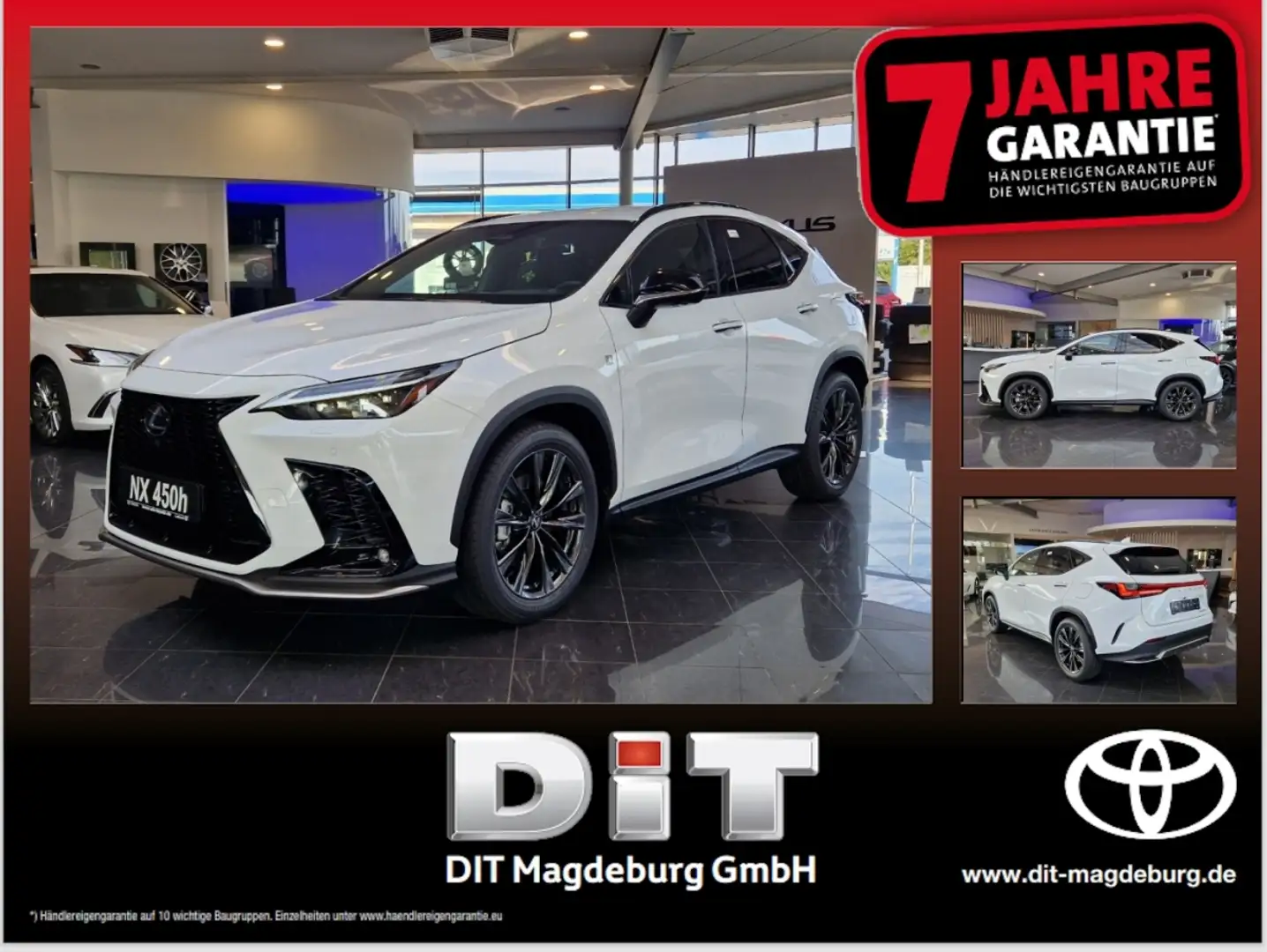 Lexus NX 450h+ Plug-In F Sport 4x4 20 Zoll, Sitzlüft. Blanco - 1