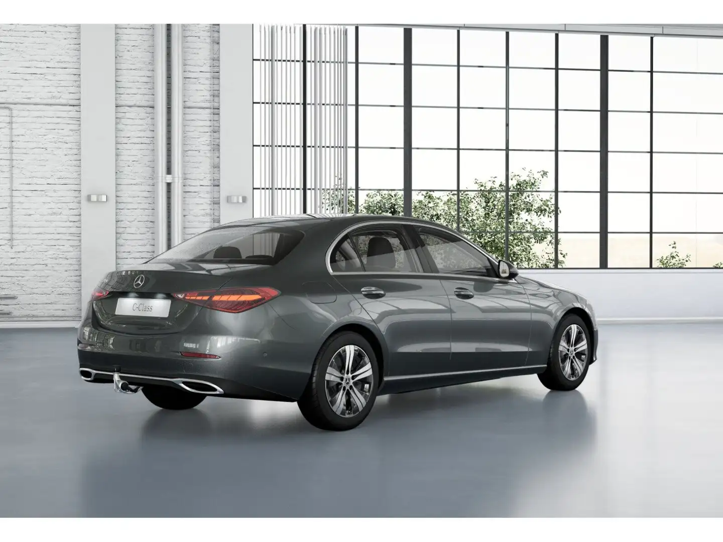 Mercedes-Benz C 220 d Avantgarde AHK Kamera Memory Ambiente Grau - 2