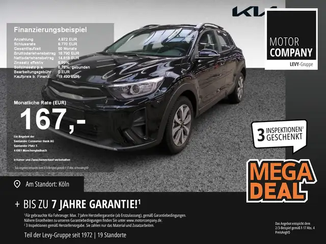 Kia Stonic 1.0 T-GDI Vision +DCT+Navi+R.Kam+Allwetter