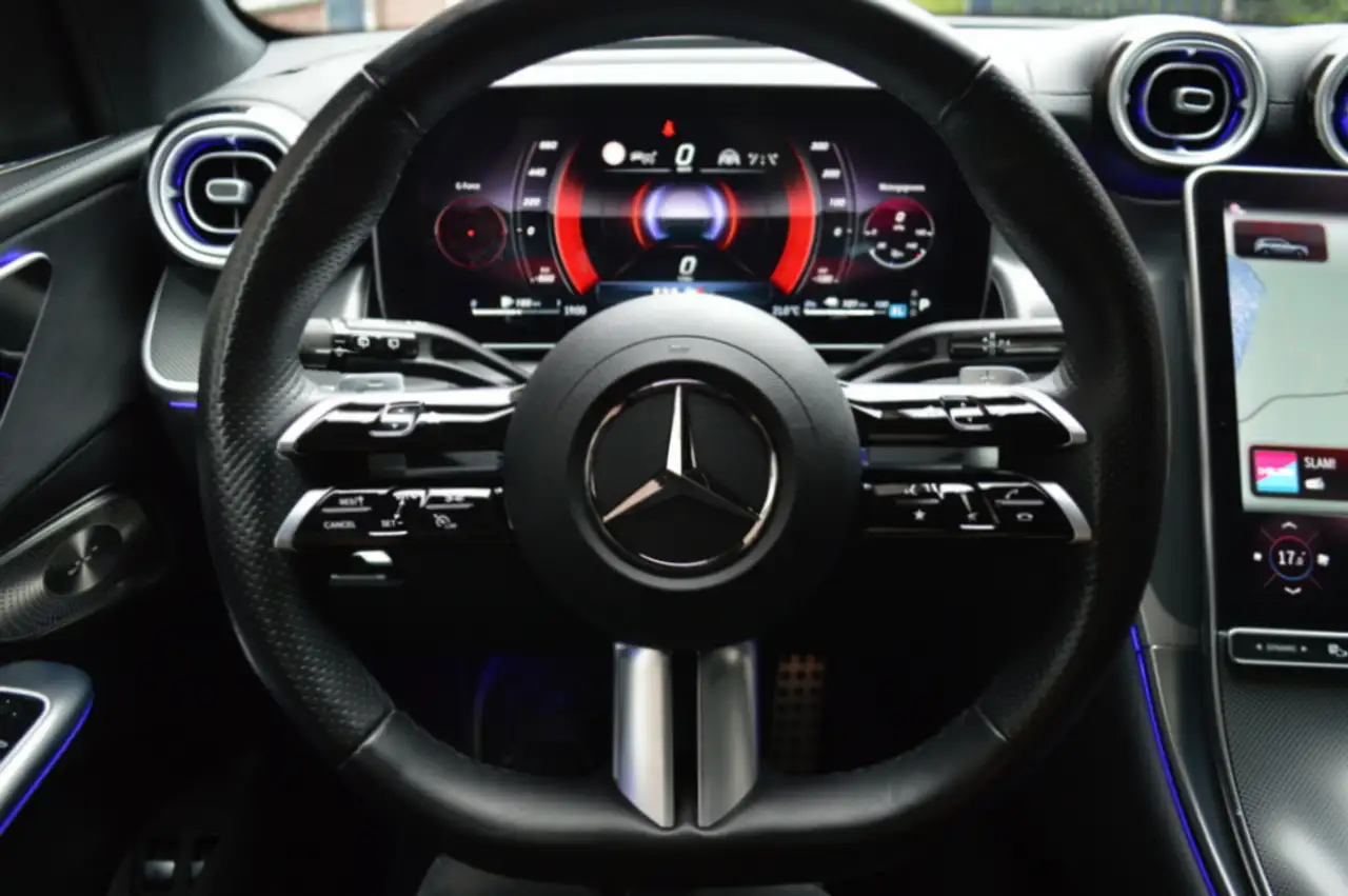 Mercedes-Benz GLC 400e 4MATIC AMG Led Leder Panorama Memory Luchtver, миниатюра 14